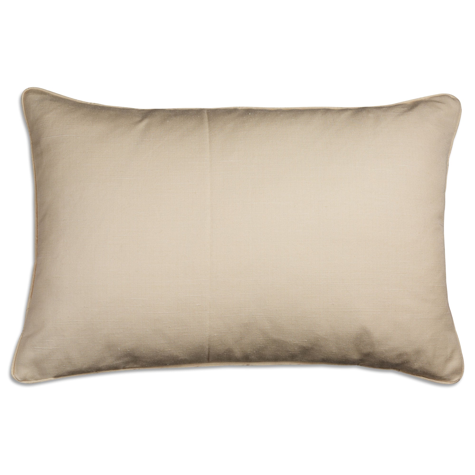 Stripe design woven Belgian linen rectangular cushion - pillow