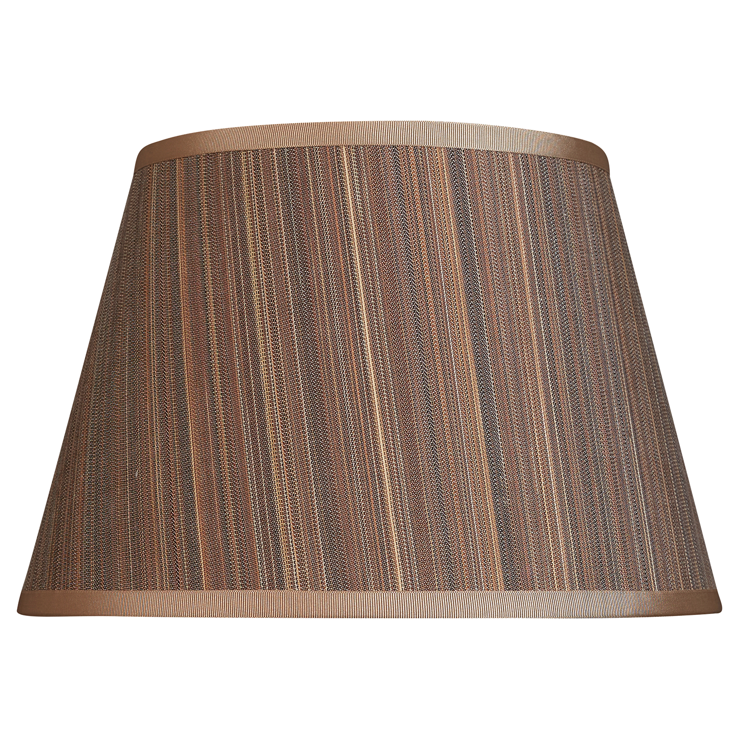 12 inch Brown Horsehair hardback lampshade
