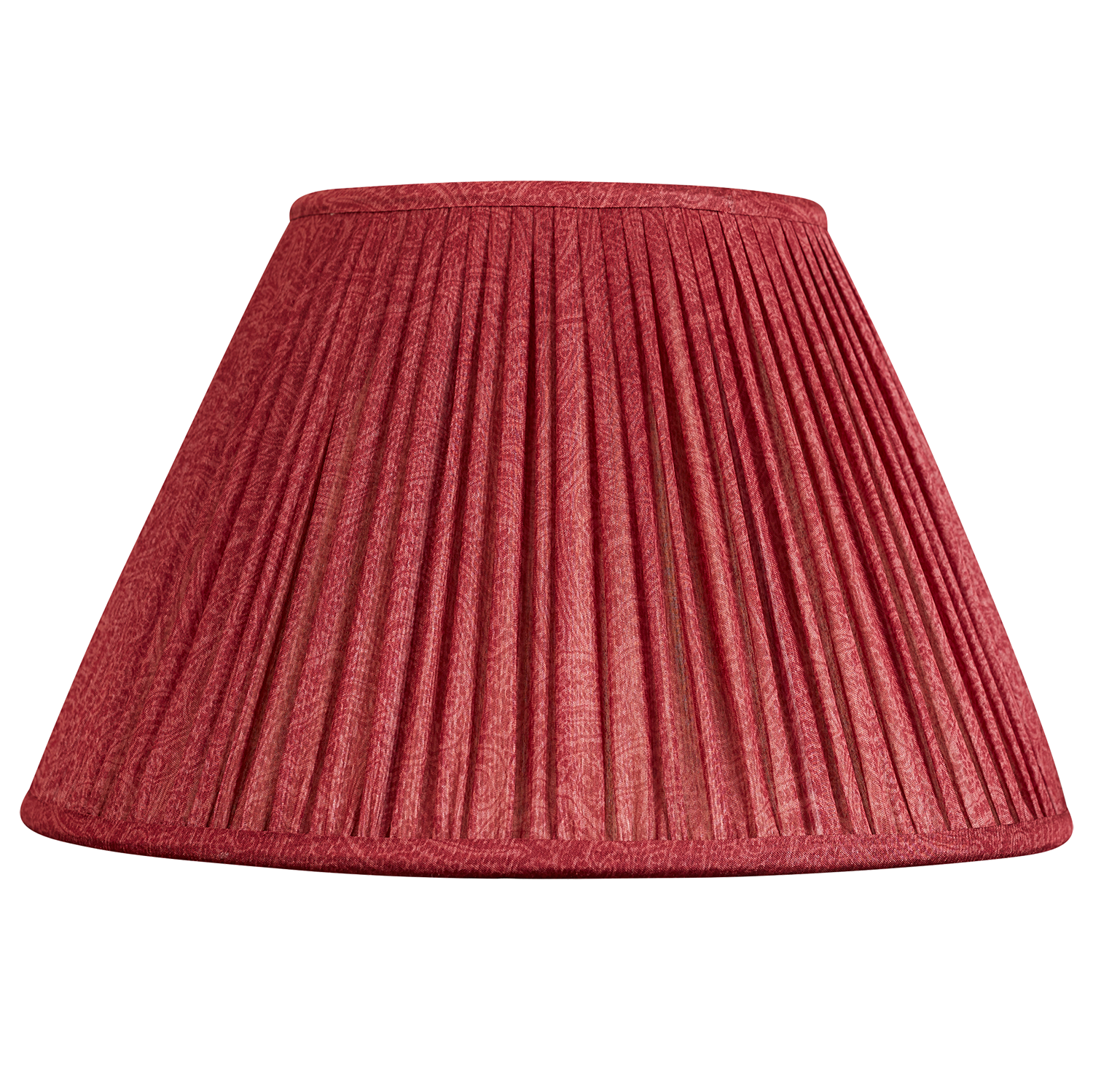 14 inch Magenta paisley design silk sari lampshade