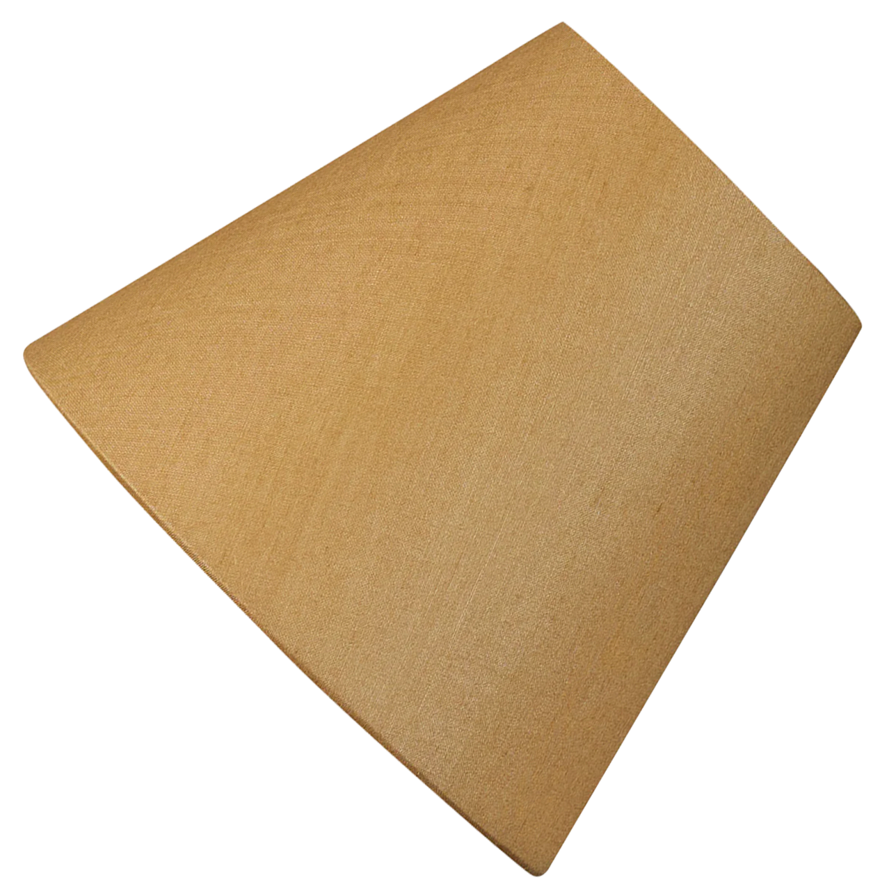 7 inch Sand yellow Tussar silk reading light shade
