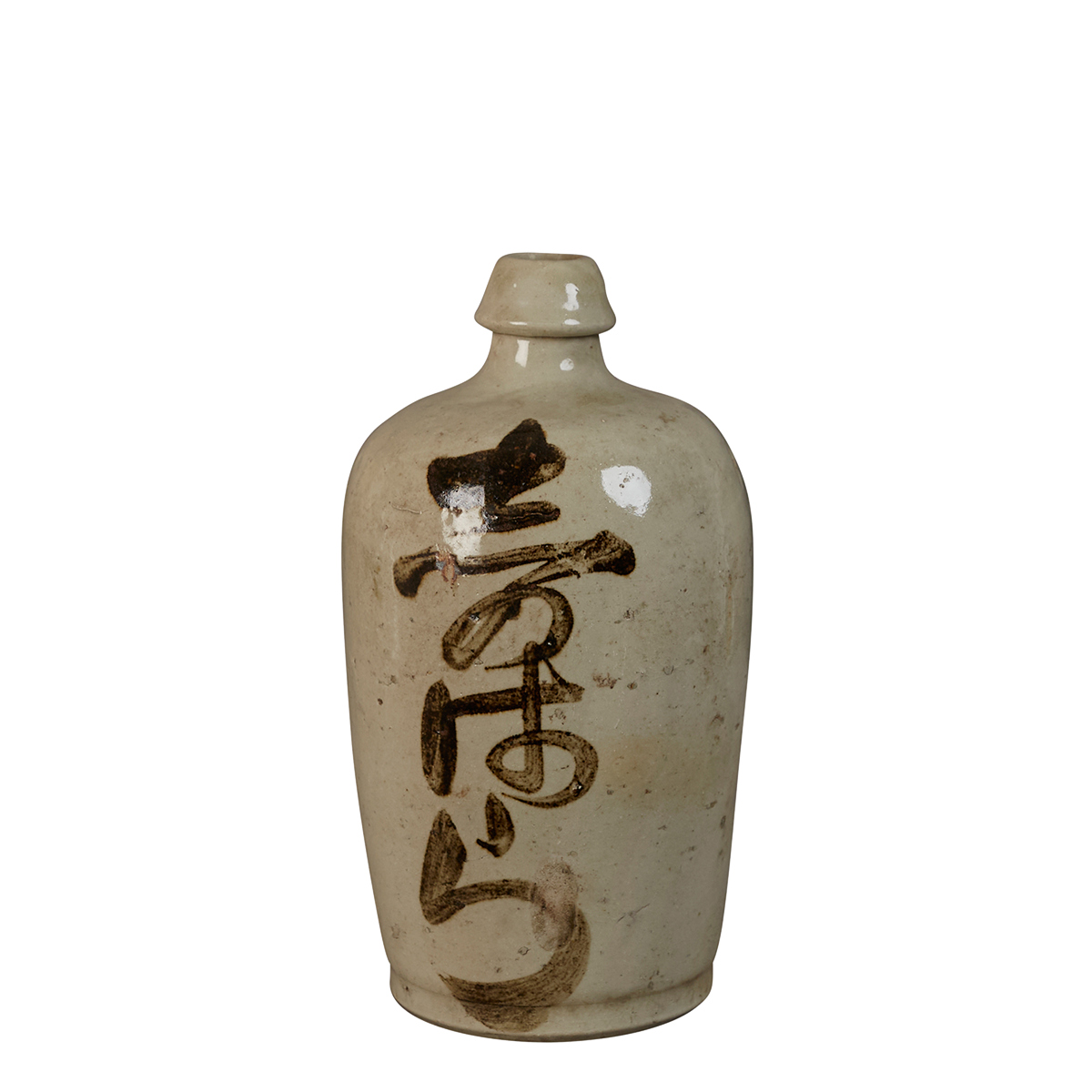 Vintage Ceramic Japanese Sake Bottle