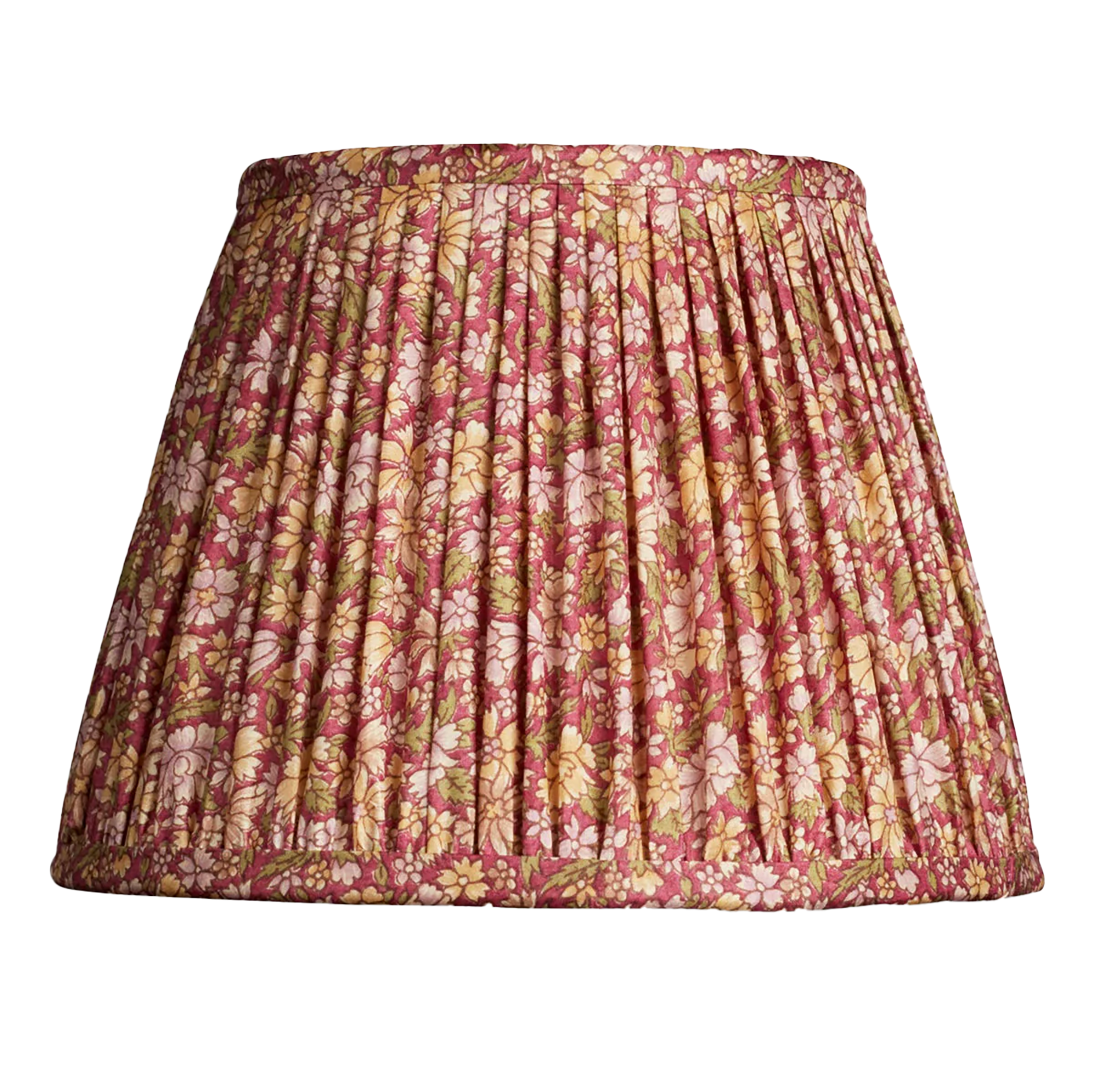 8 inch - 20 cm Floral Silk Sari Lampshade