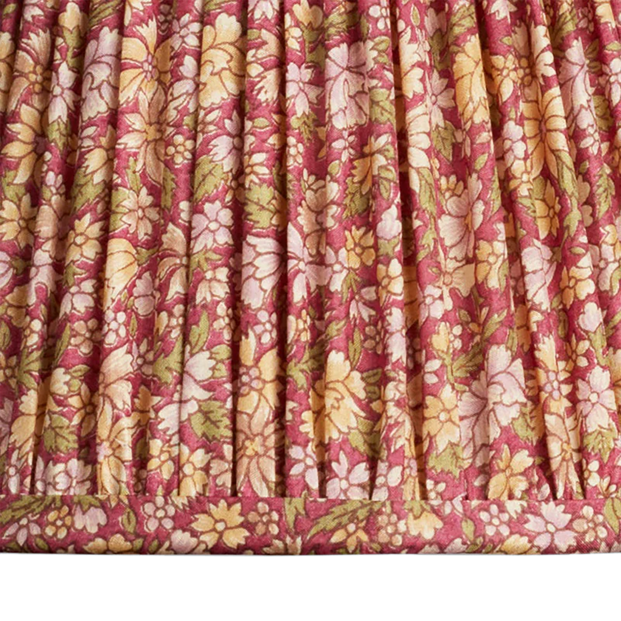 8 inch - 20 cm Floral Silk Sari Lampshade