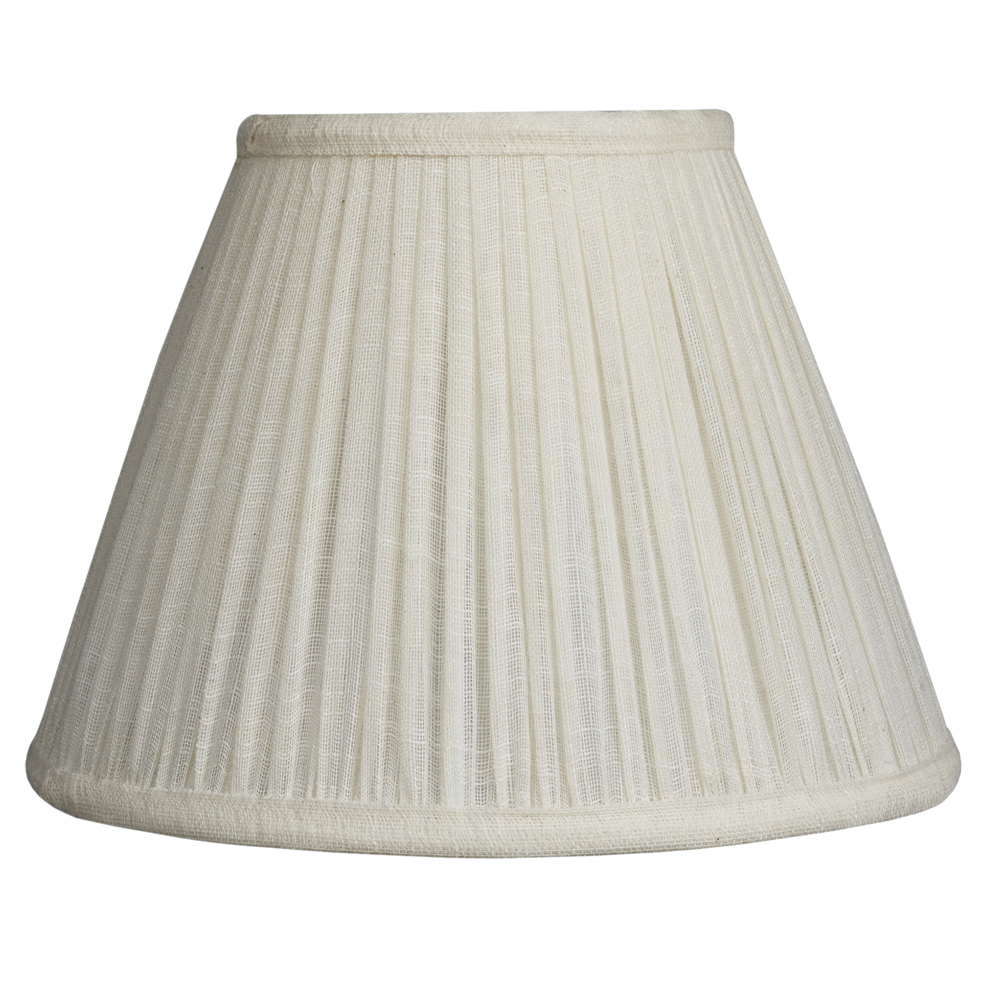 8 inch - 20 cm Cream cotton French drum lampshade