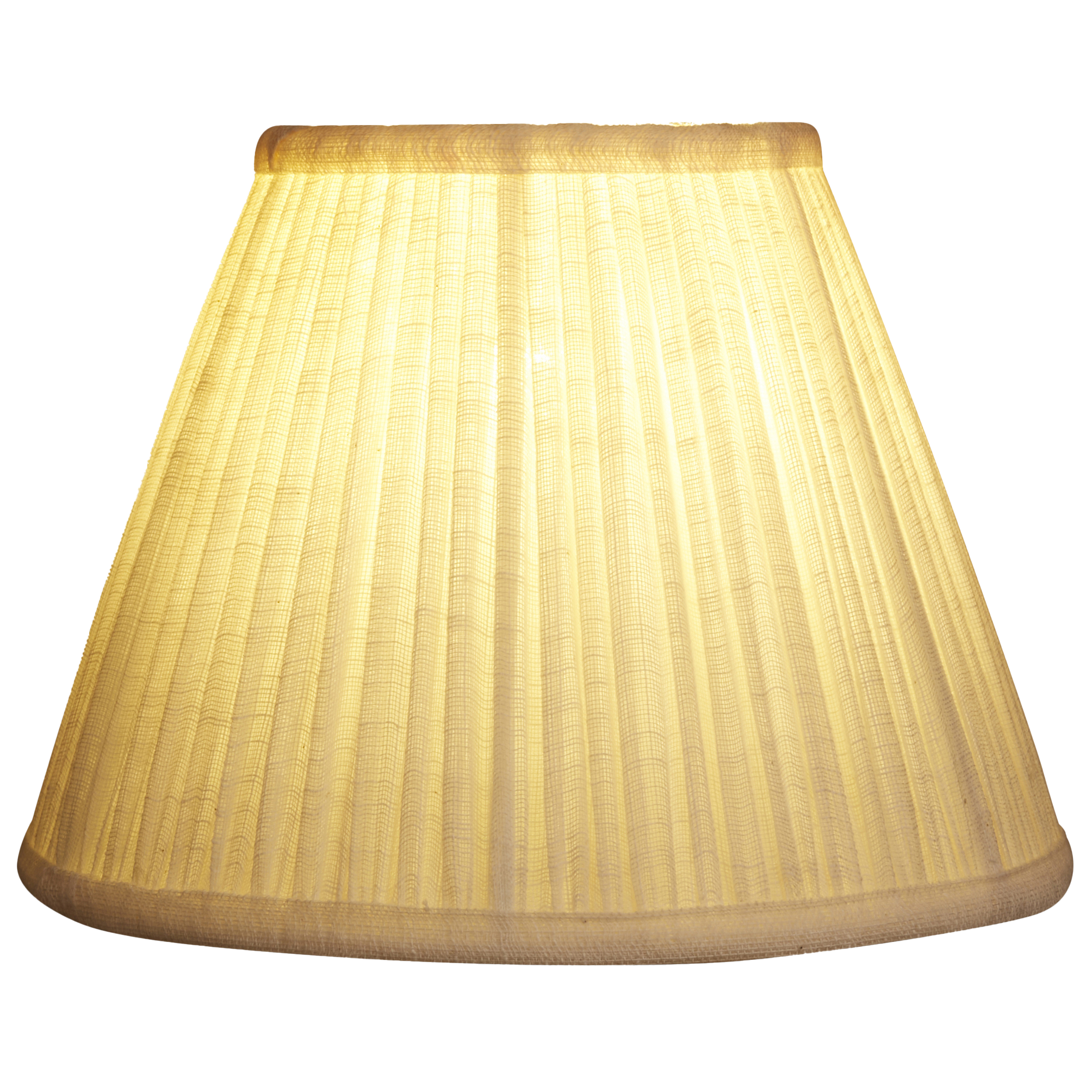 8 inch - 20 cm Cream cotton French drum lampshade