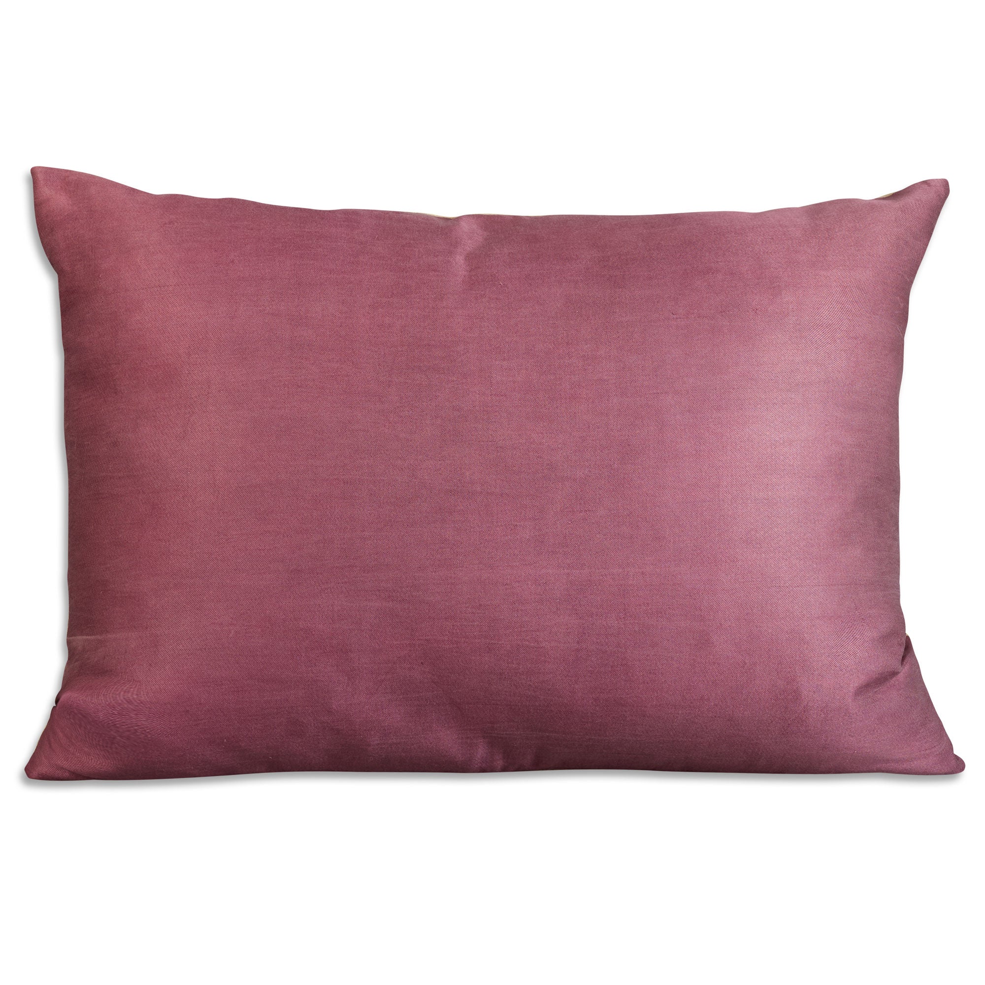 Rectangular floral silk suzani embroidered cushion - pillow