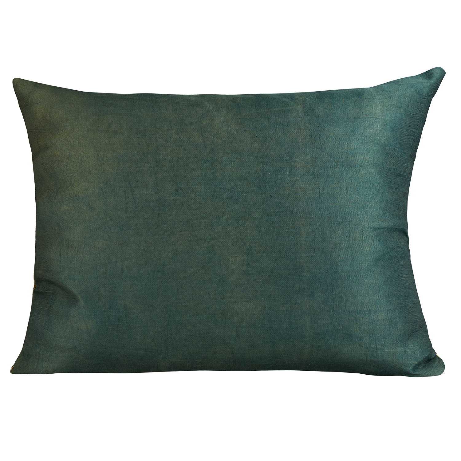 Rectangular silk suzani embroidered cushion - pillow with Caucasian motif