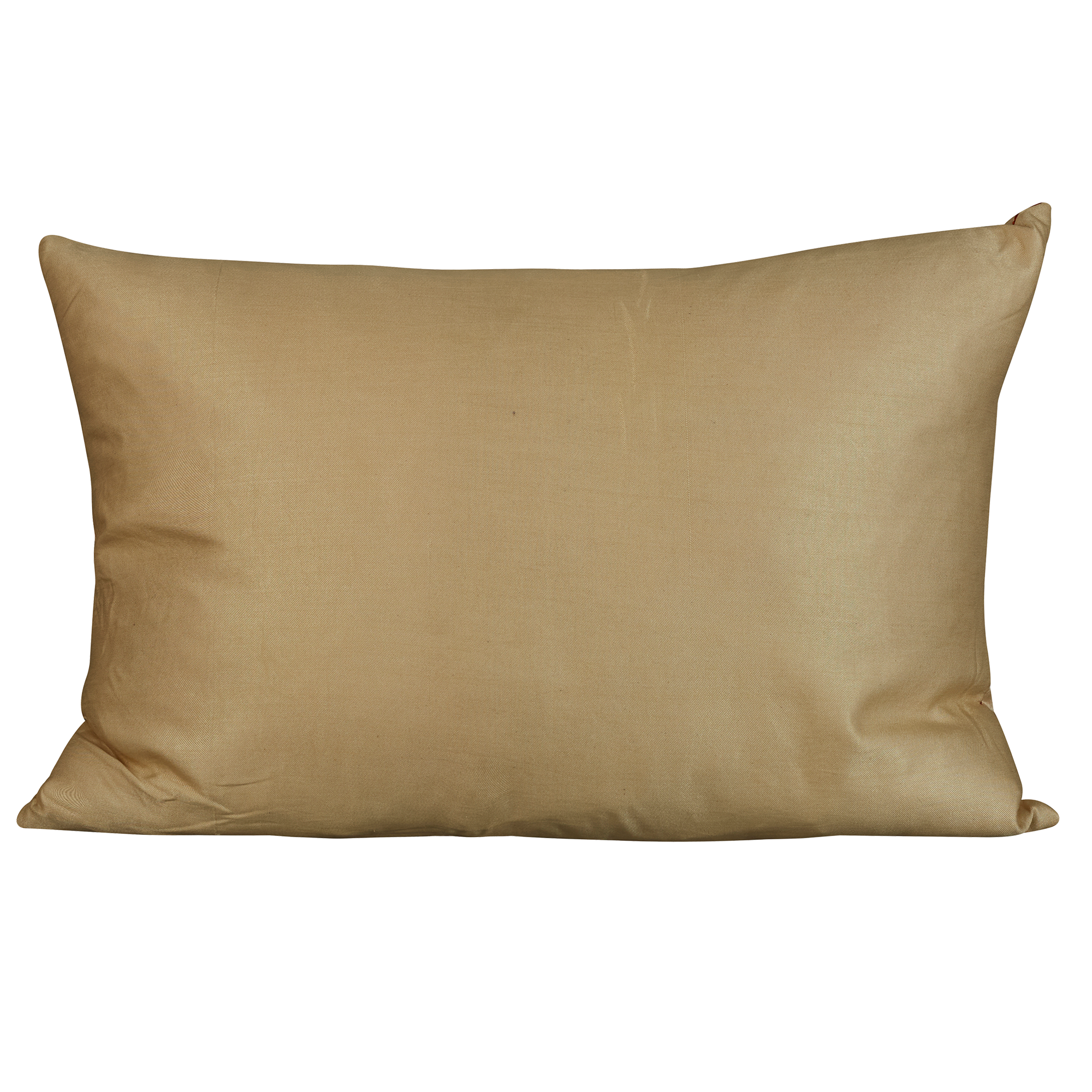 Rectangular silk suzani embroidered cushion - pillow with all over floral design