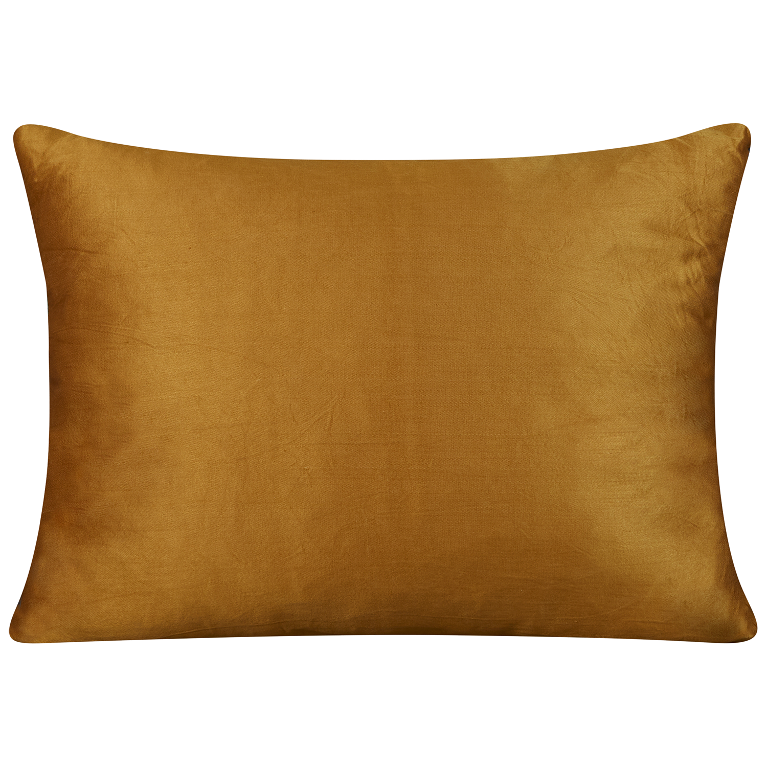 Rectangular ottoman garden suzani on blue ground with yellow back