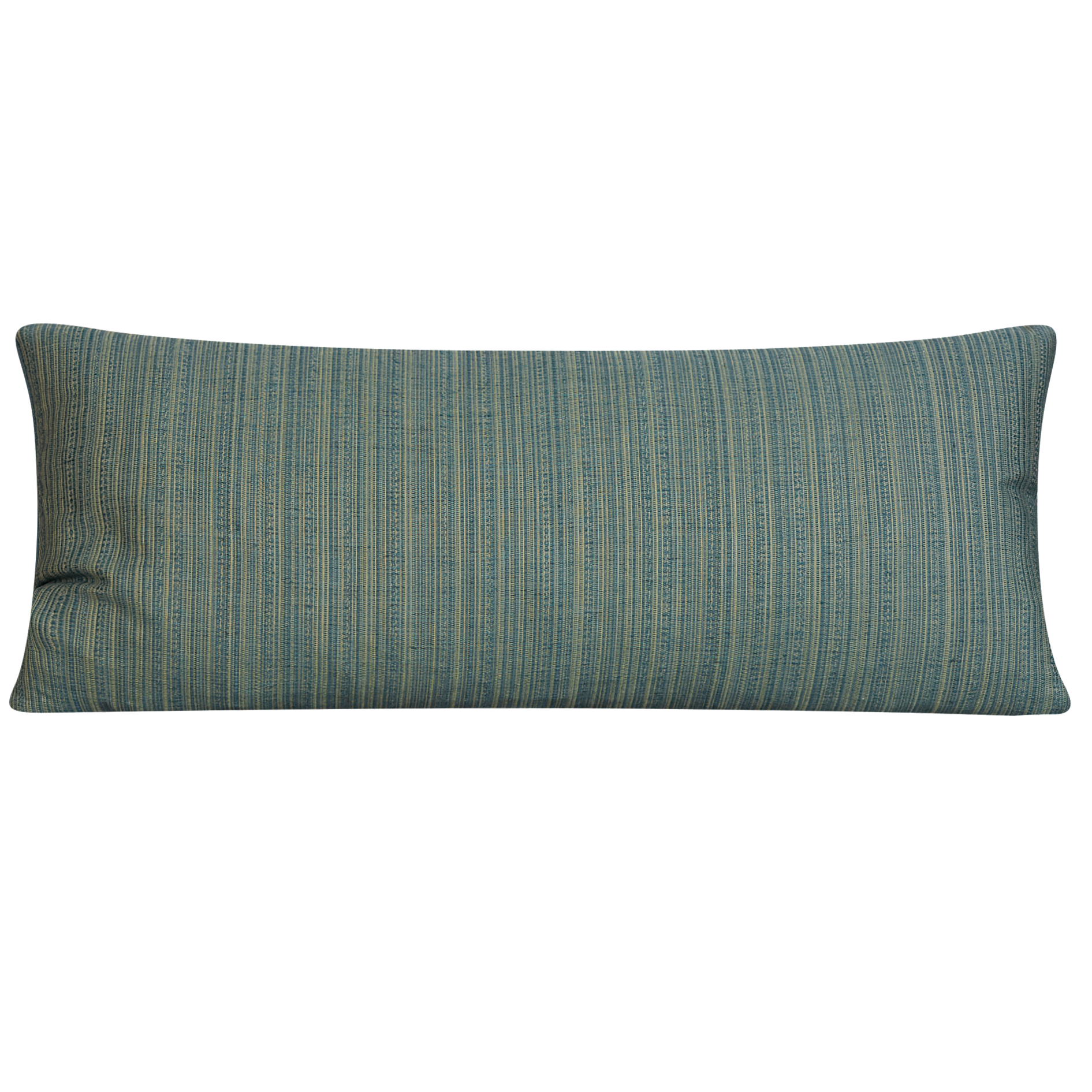 Long Tiepolo woven cushion - Sea foam