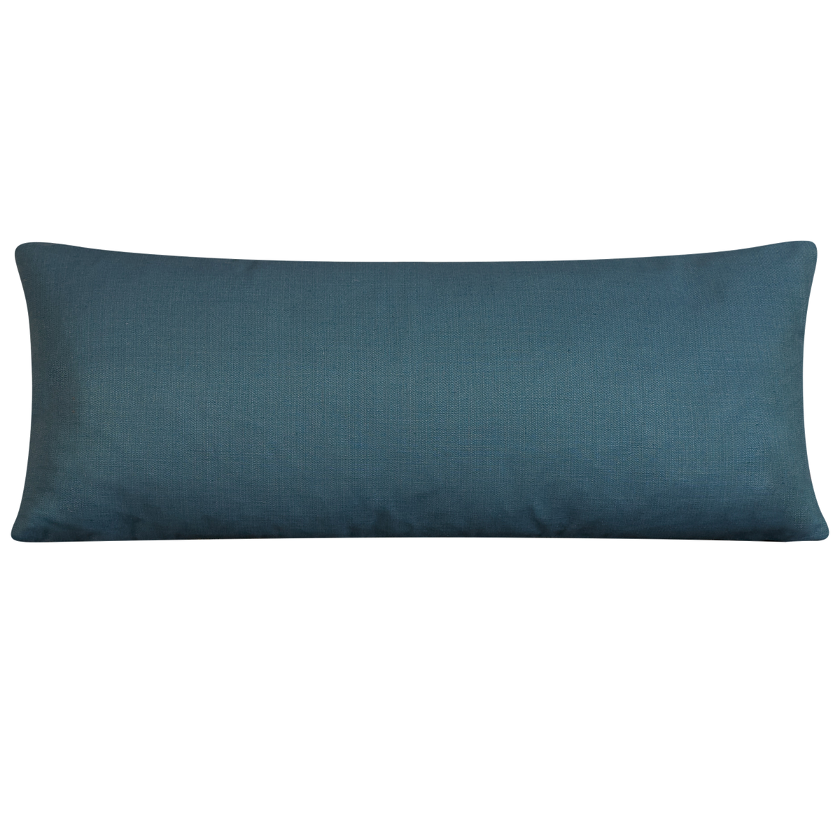 Long Tiepolo woven cushion - Sea foam (horizontal stripe)