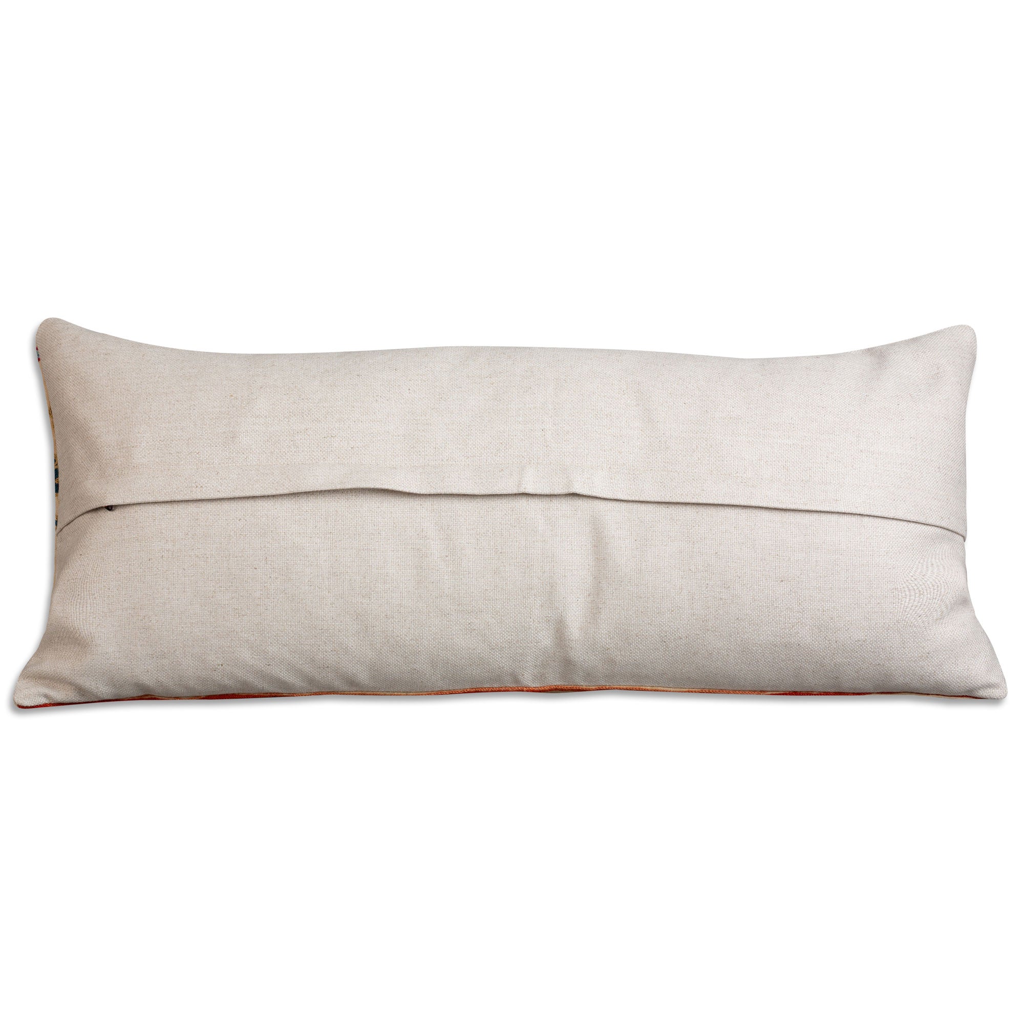 Rectangular vintage suzani cushion - throw pillow