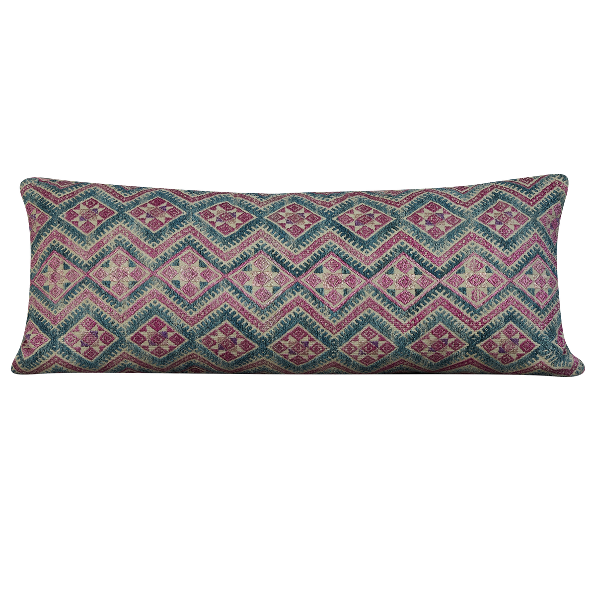 Vintage Chinese rectangular wedding blanket cushion