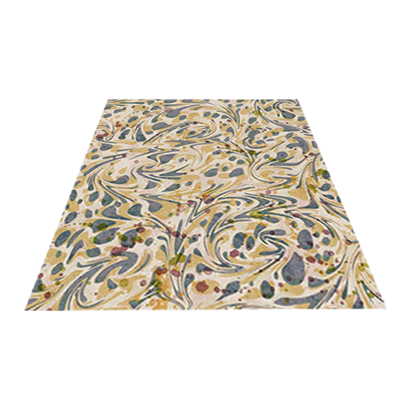 12 inch marbled card shade - Harlequin