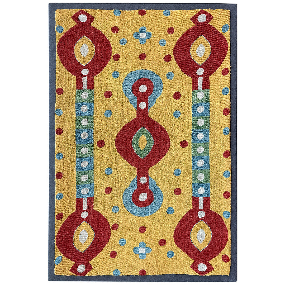 Nushka Accessories Anatolian silk embroidered panel (medium)