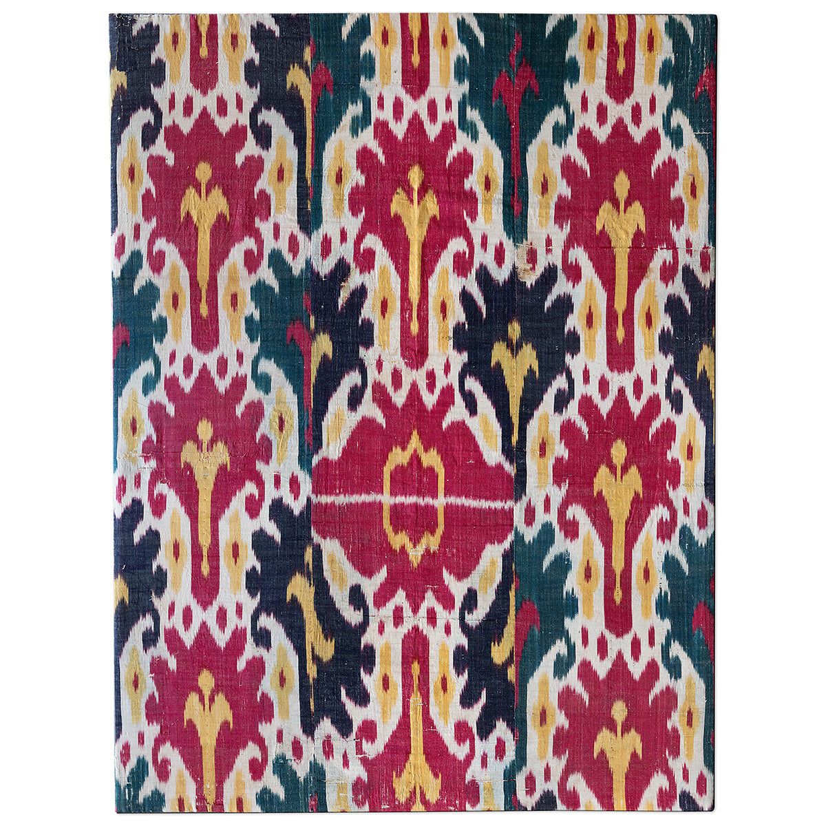 Nushka Accessories Ikat panel mounted on board