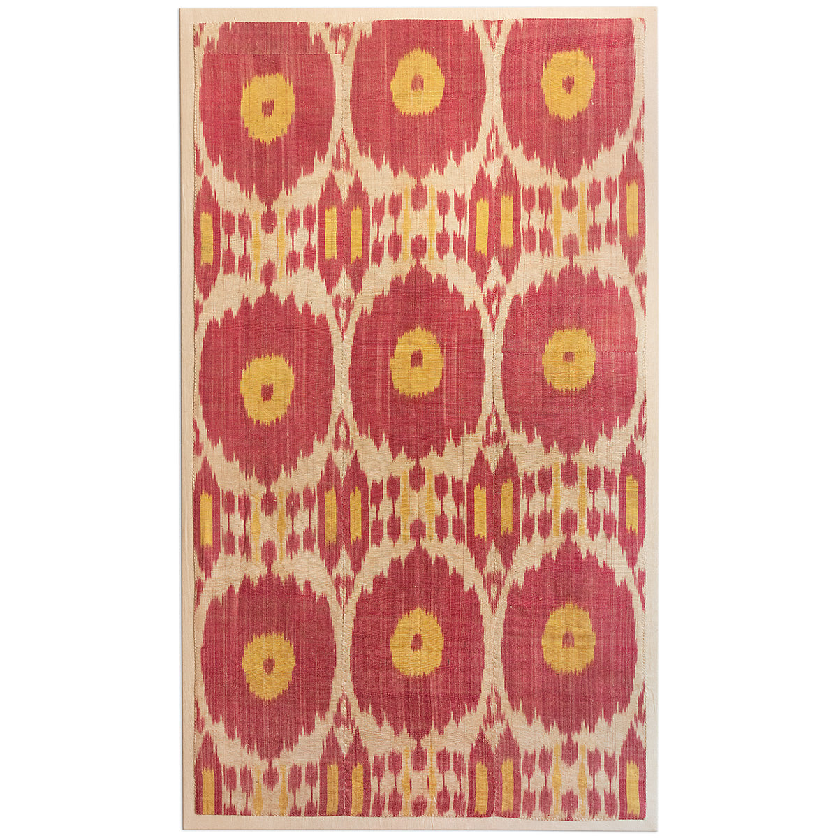 Nushka Accessories Ikat panel mounted on board