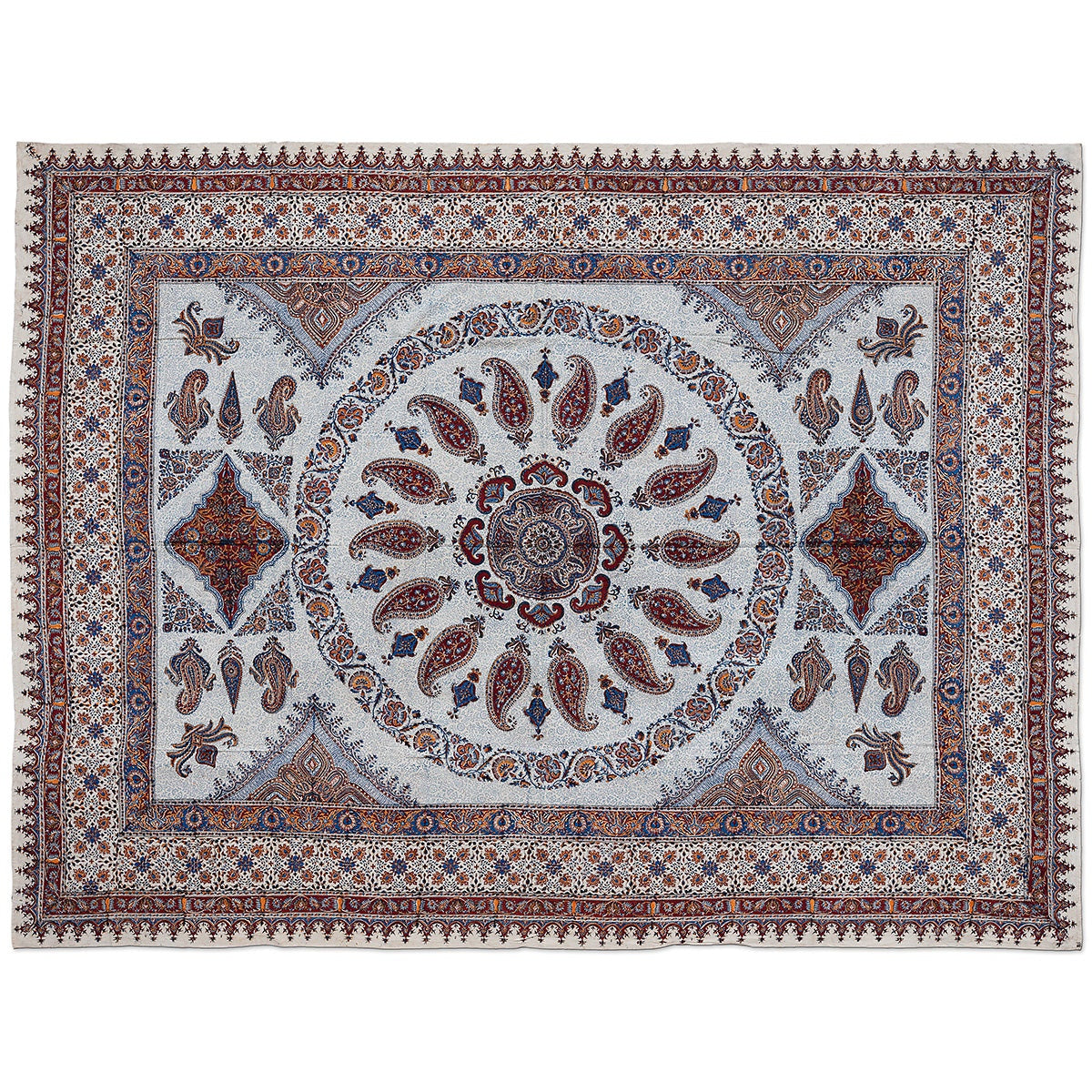 Nushka Accessories Persian block printed tablecloth