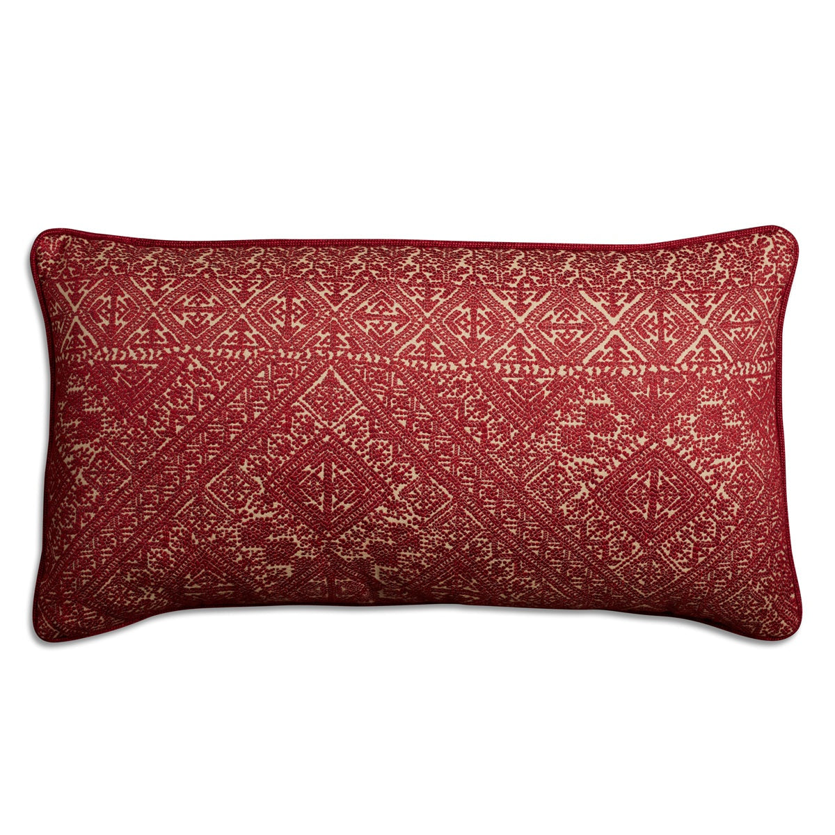 Nushka Cushions Fez Weave lumbar cushion