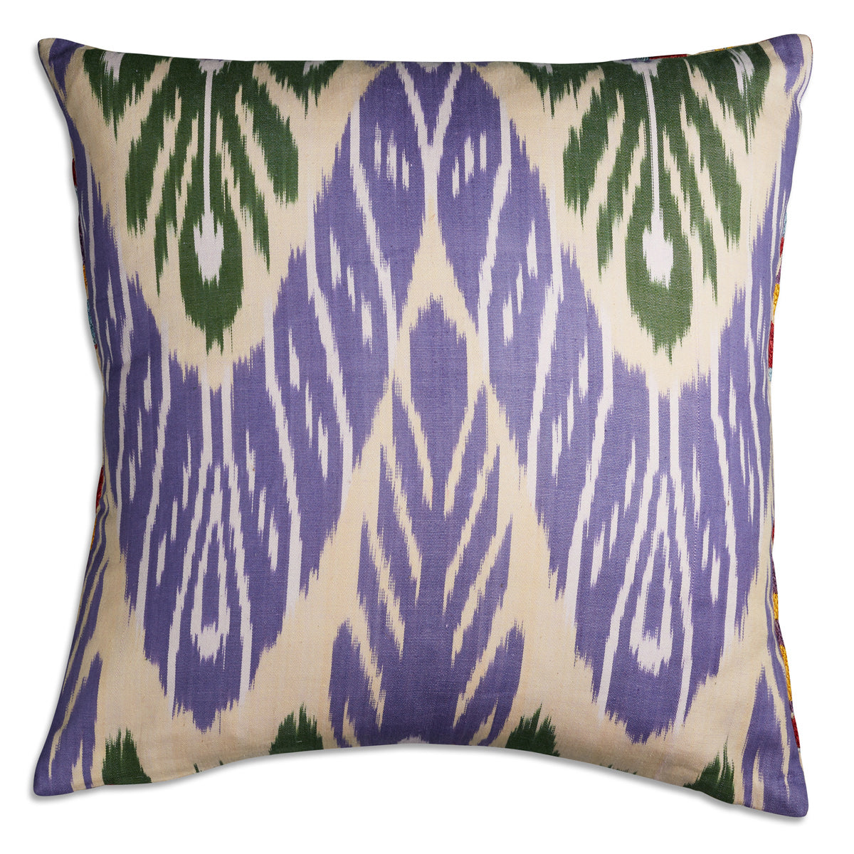 Nushka Cushions Floral Suzani embroidered silk cushion