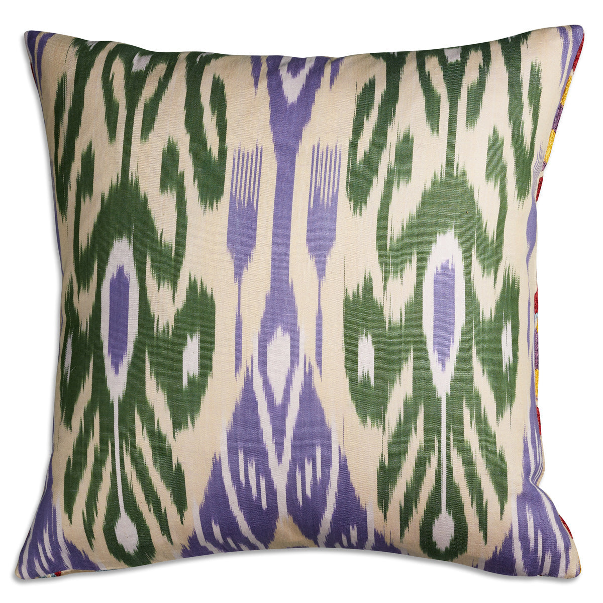 Nushka Cushions Floral Suzani embroidered silk cushion