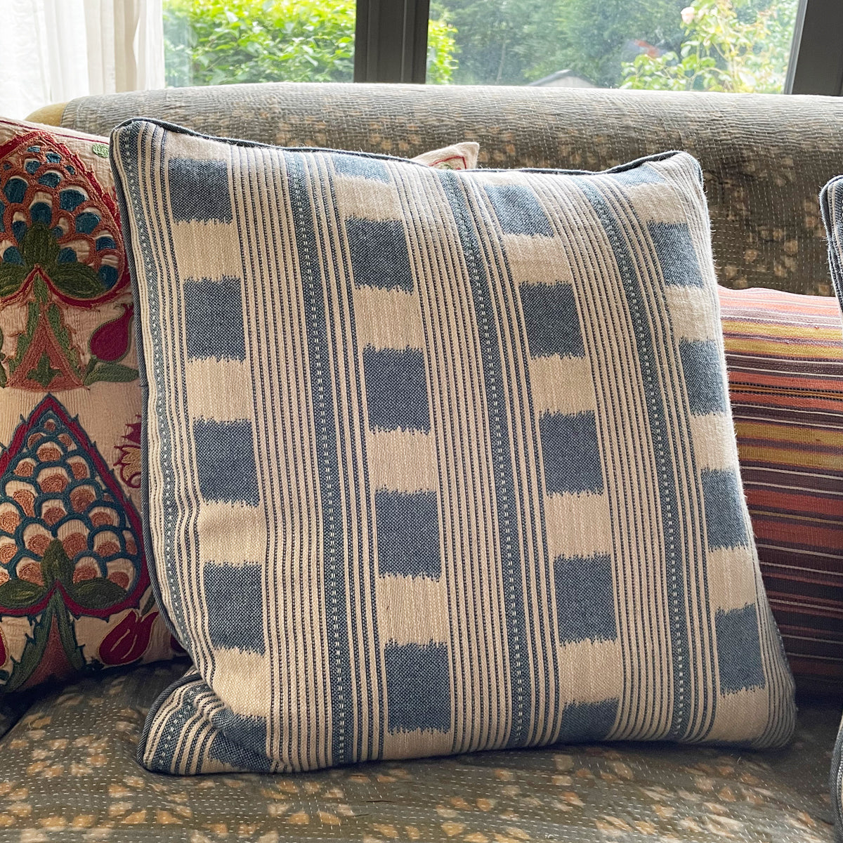 Nushka Cushions Indigo 'Lost And Found'