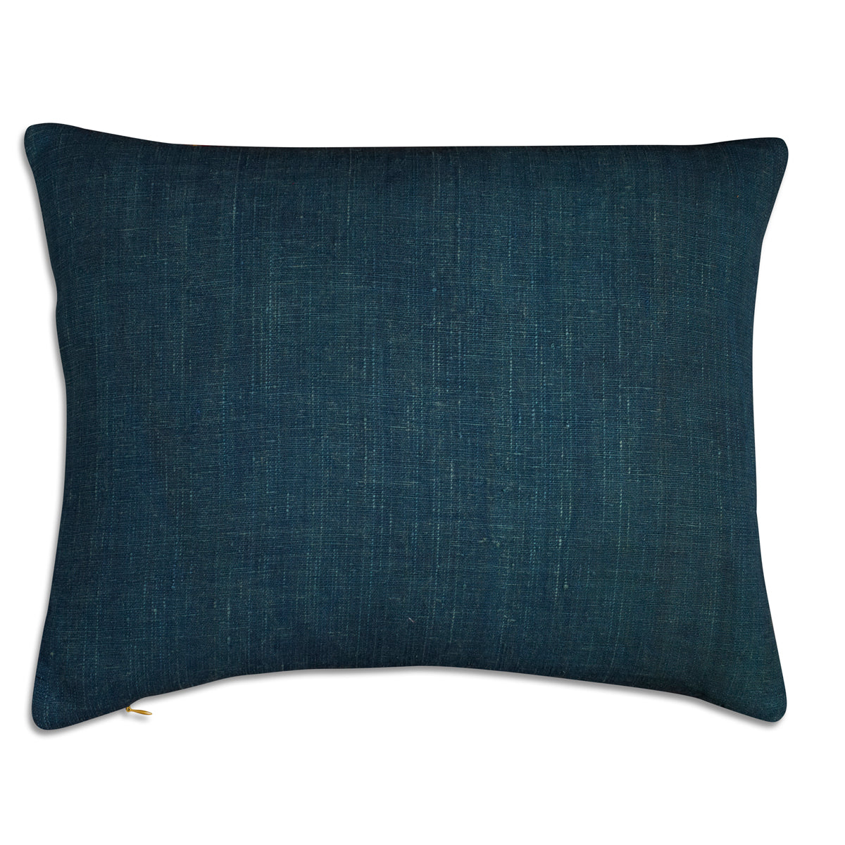 Nushka Cushions Silk Jajim Cushion - Grey blue multicoloured