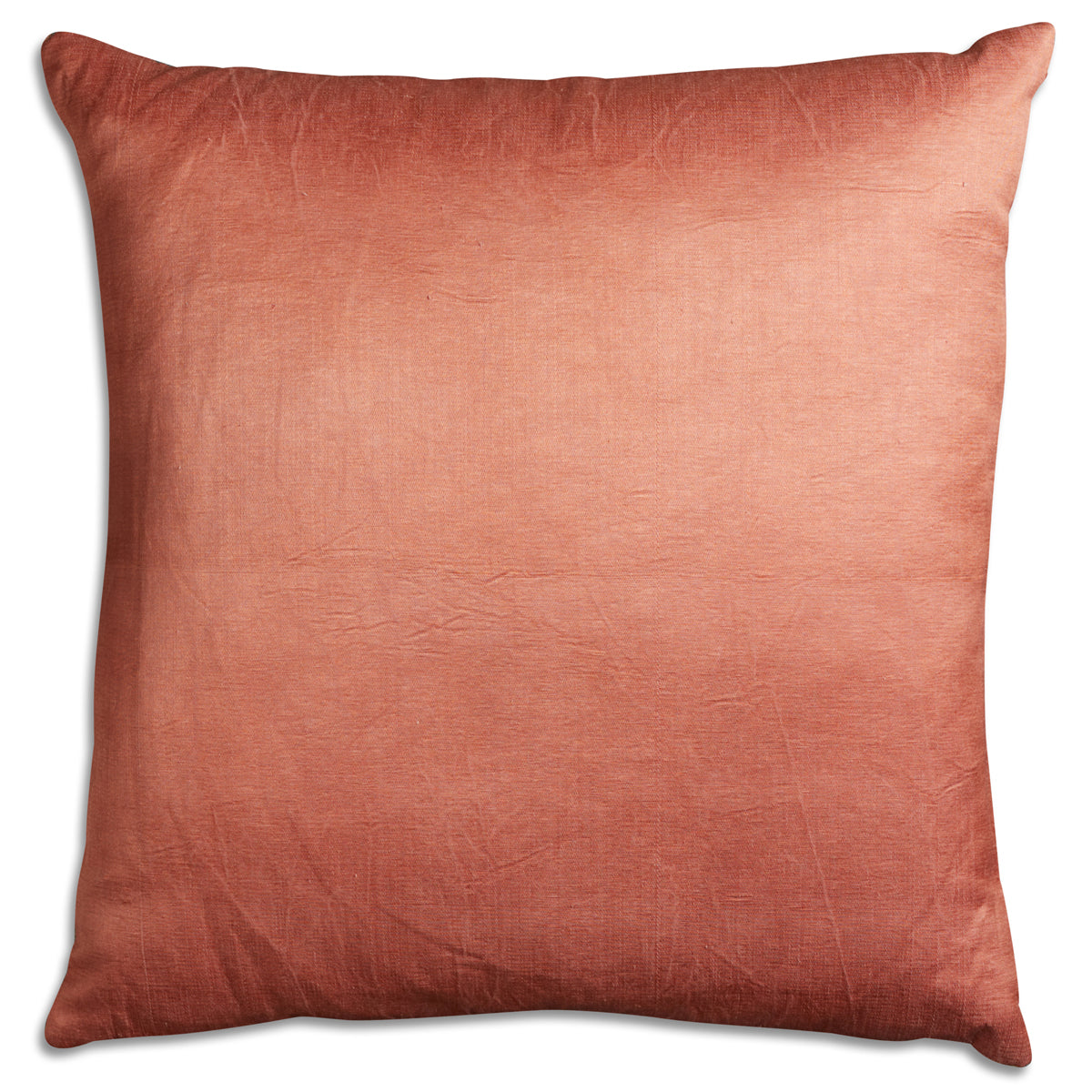 Nushka Cushions Square Pomegranate Silk Suzani Embroidered cushion on pale beige ground