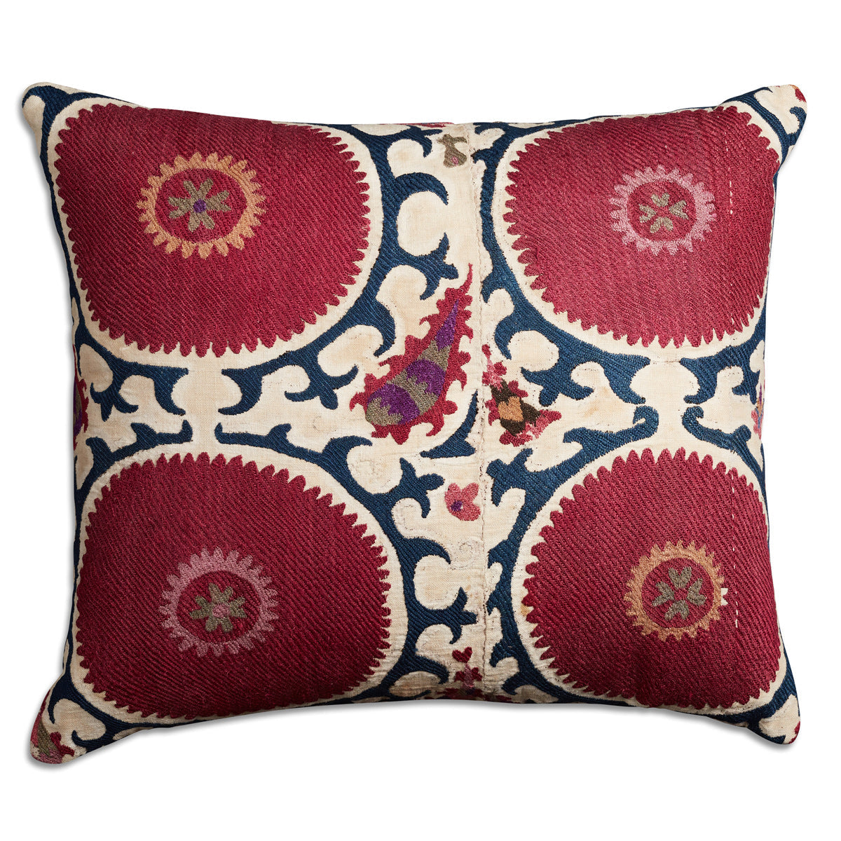 Nushka Cushions Square vintage suzani cushion