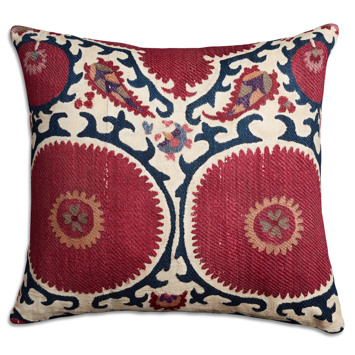 Nushka Cushions Square vintage suzani cushion