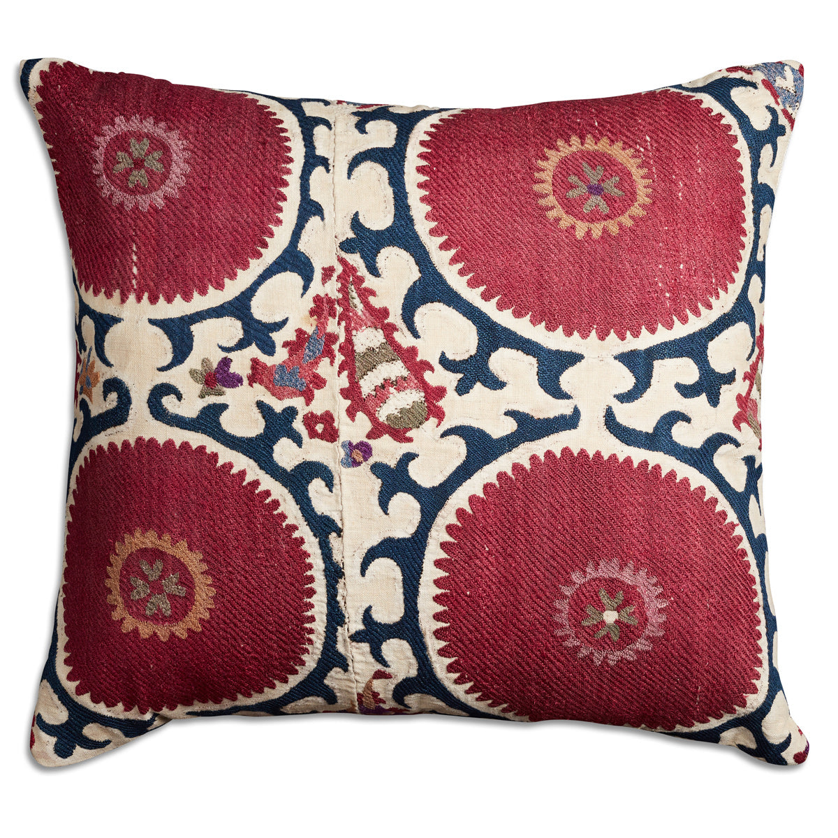 Nushka Cushions Square vintage suzani cushion