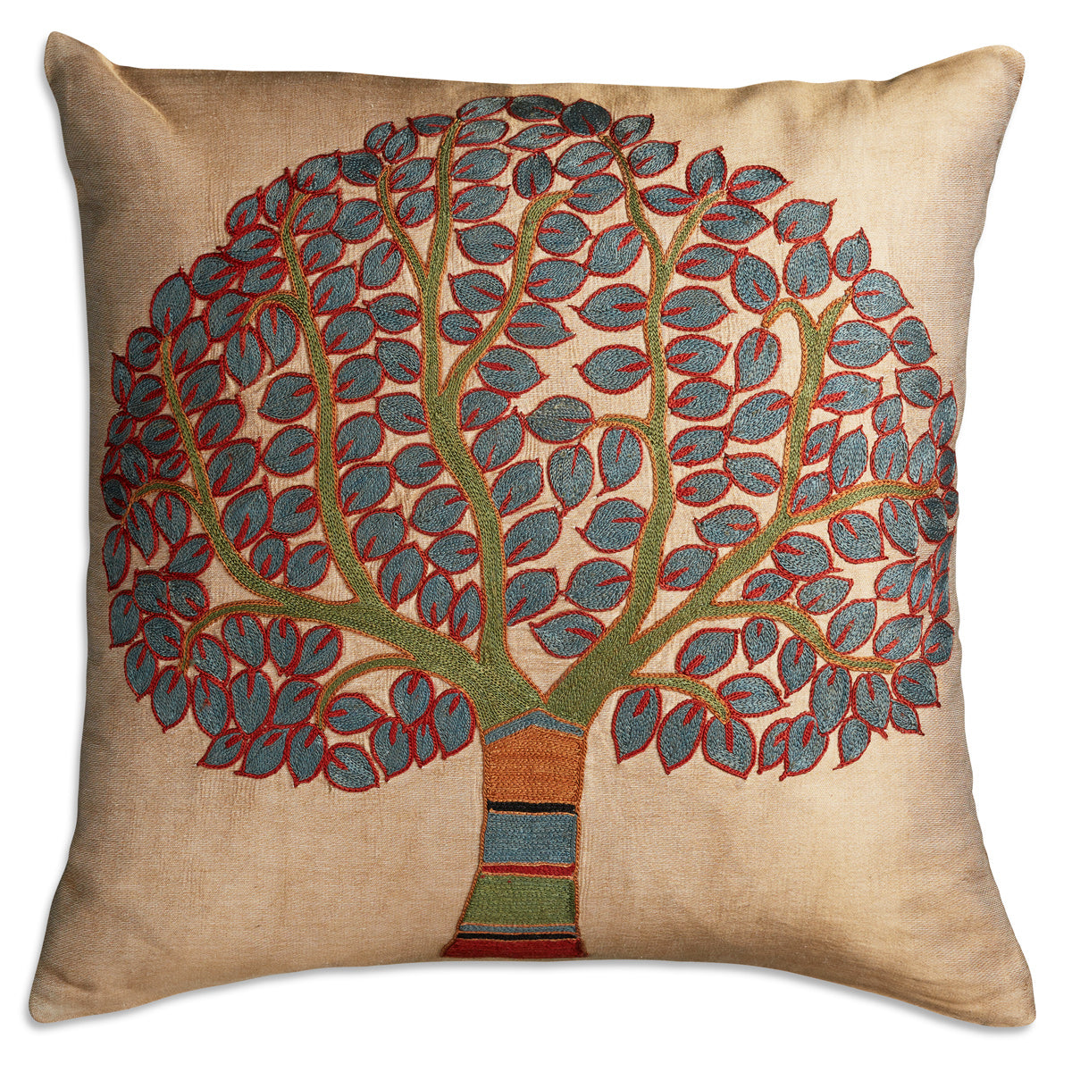 Nushka Cushions Tree design suzani cushion