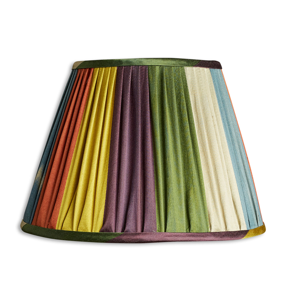 Nushka Lampshades 10 inch - 26cm Stripe Ikat Lampshade