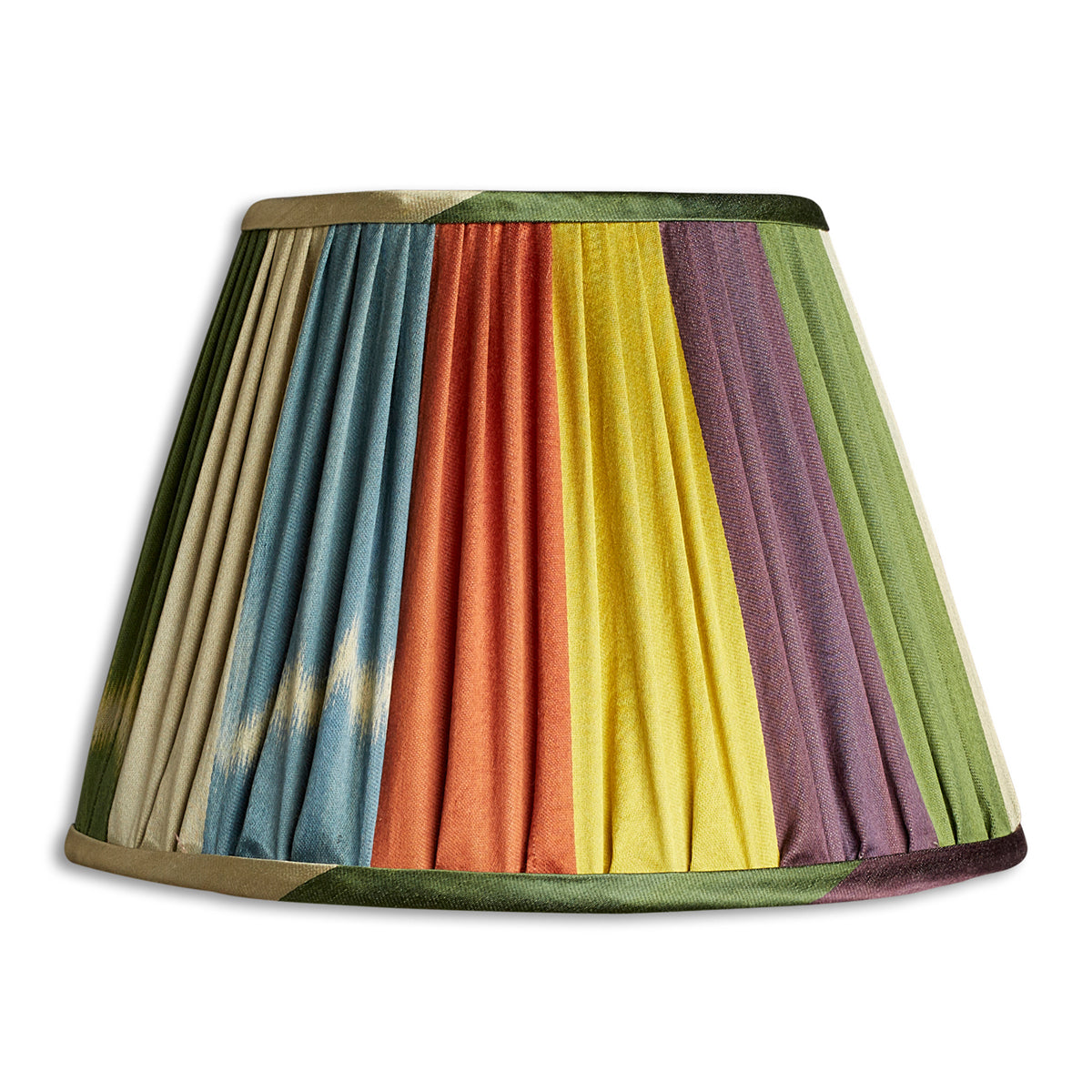 Nushka Lampshades 10 inch - 26cm Stripe Ikat Lampshade