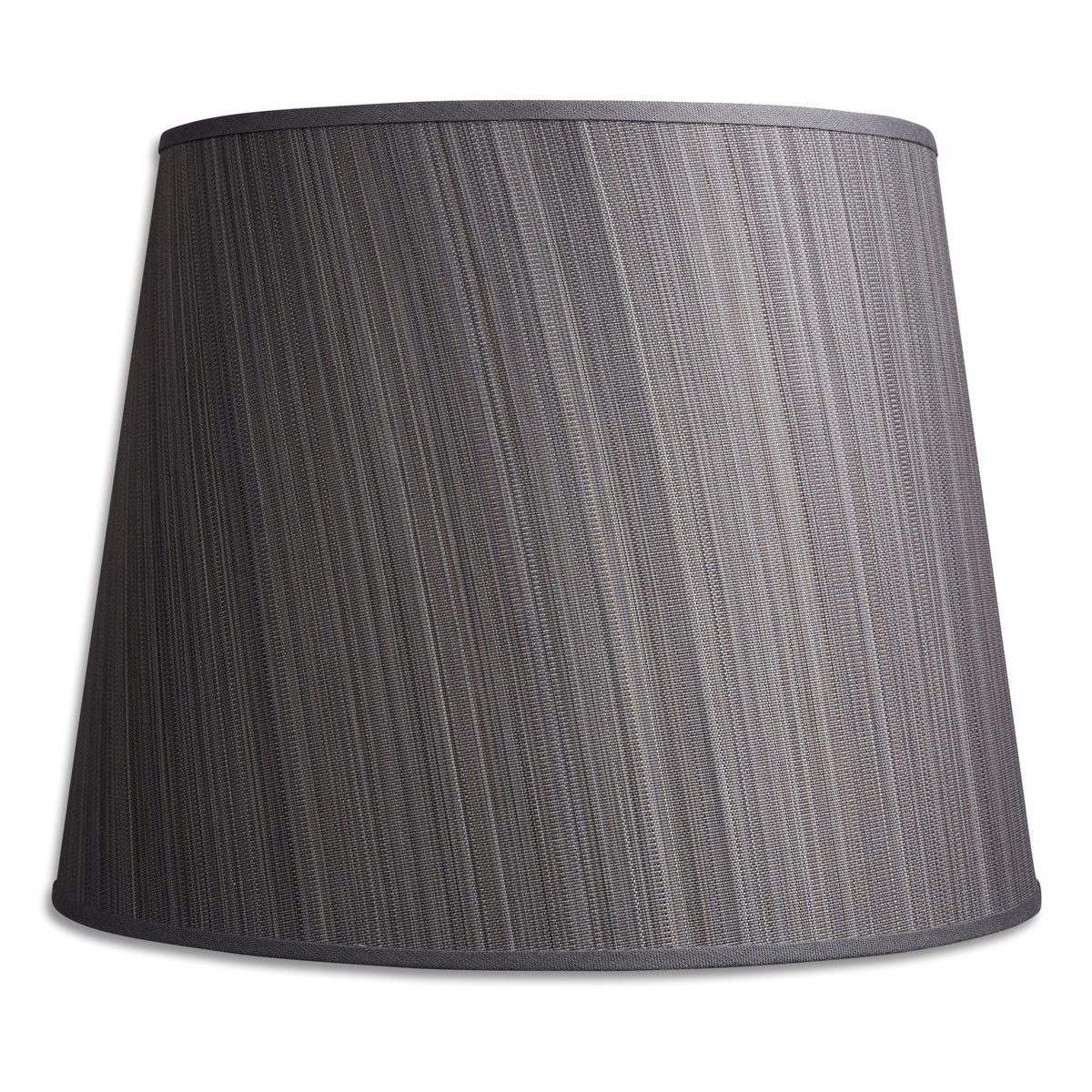 Nushka Lampshades 14 inch - 36 cm - Dark Grey Blue Horsehair Plain Lampshade