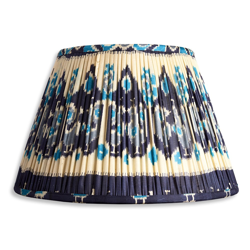 Nushka Lampshades 14 inch - 36cm silk sari lampshade