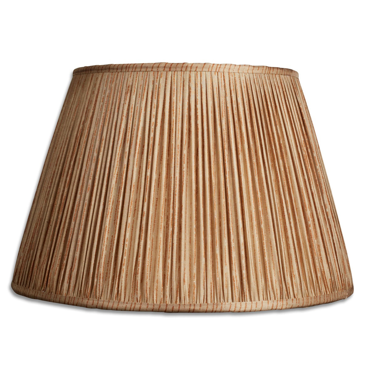 Nushka Lampshades 16 Inch -  41cm  Bronze and gold silk sari lampshade