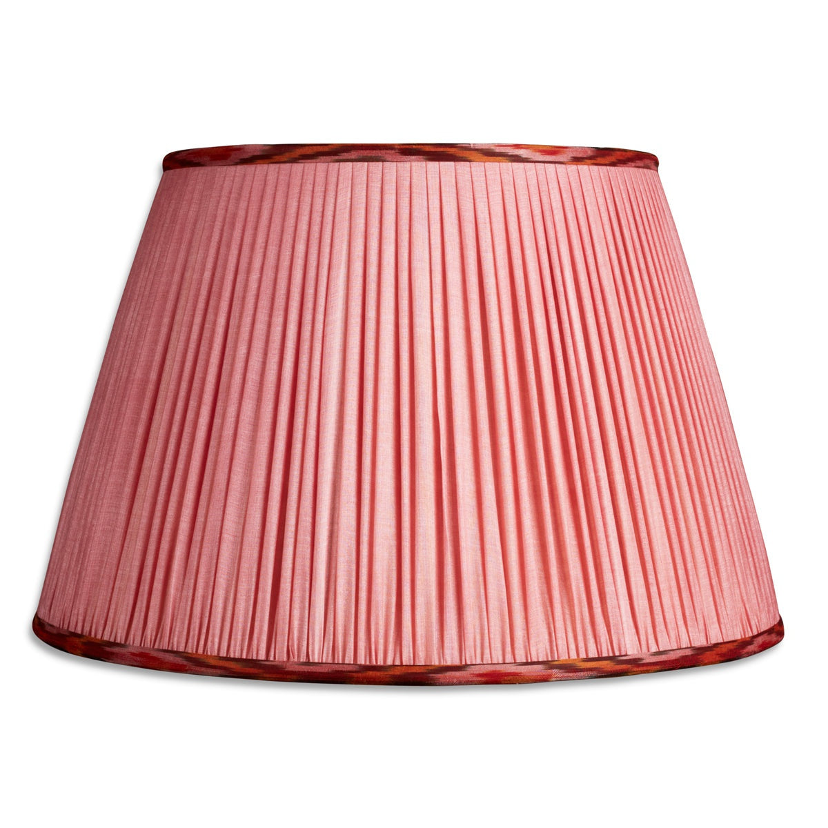 Nushka Lampshades 16 Inch -  41cm  Dusty pink silk sari lampshade