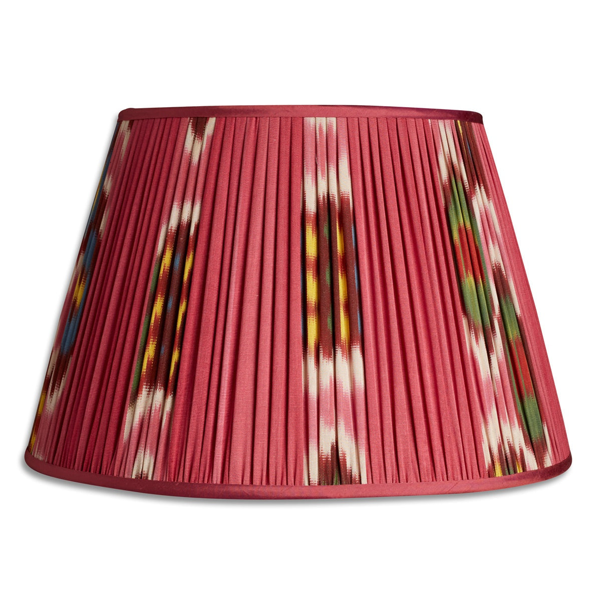 Nushka Lampshades 16 Inch - 41cm Magenta Silk And Cotton Lampshade