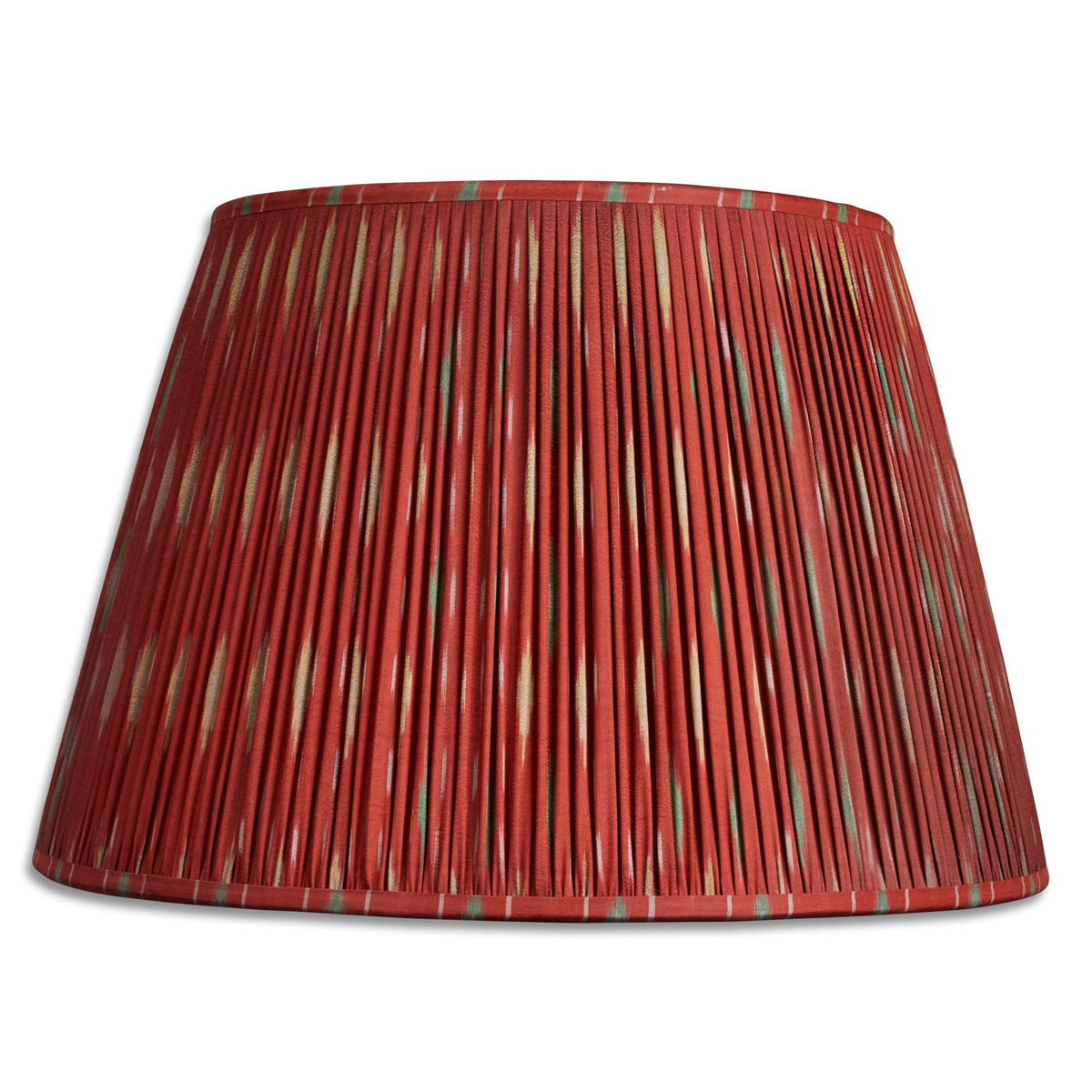 Nushka Lampshades 18 Inch - 46cm Burgundy silk sari lampshade