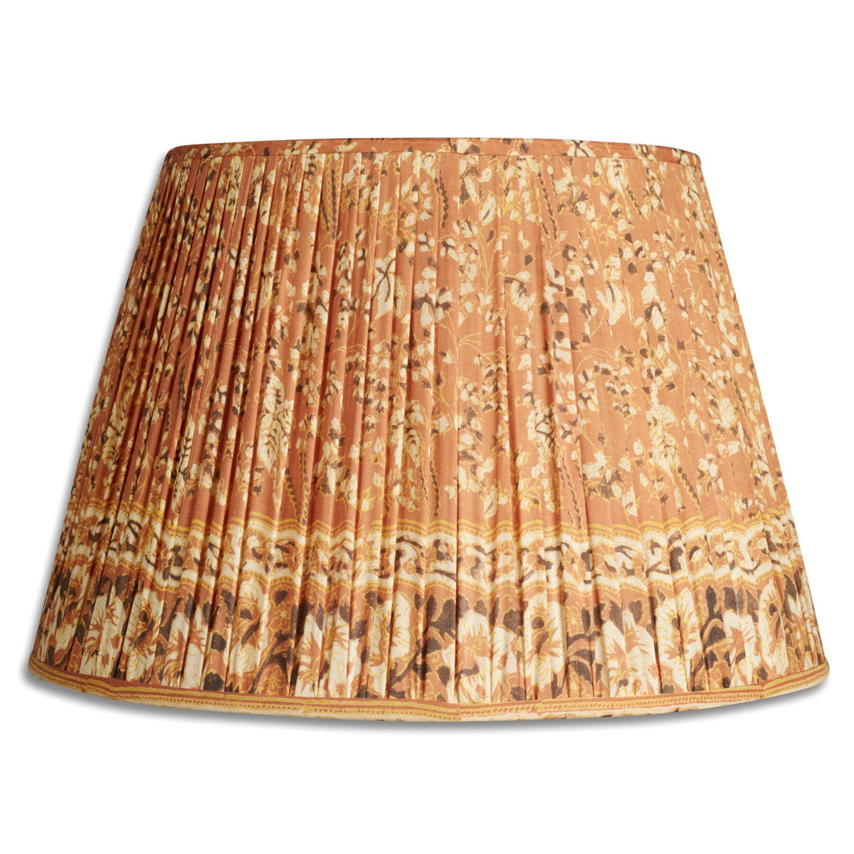 Nushka Lampshades 18 Inch - 46cm Floral Silk Sari Lampshade