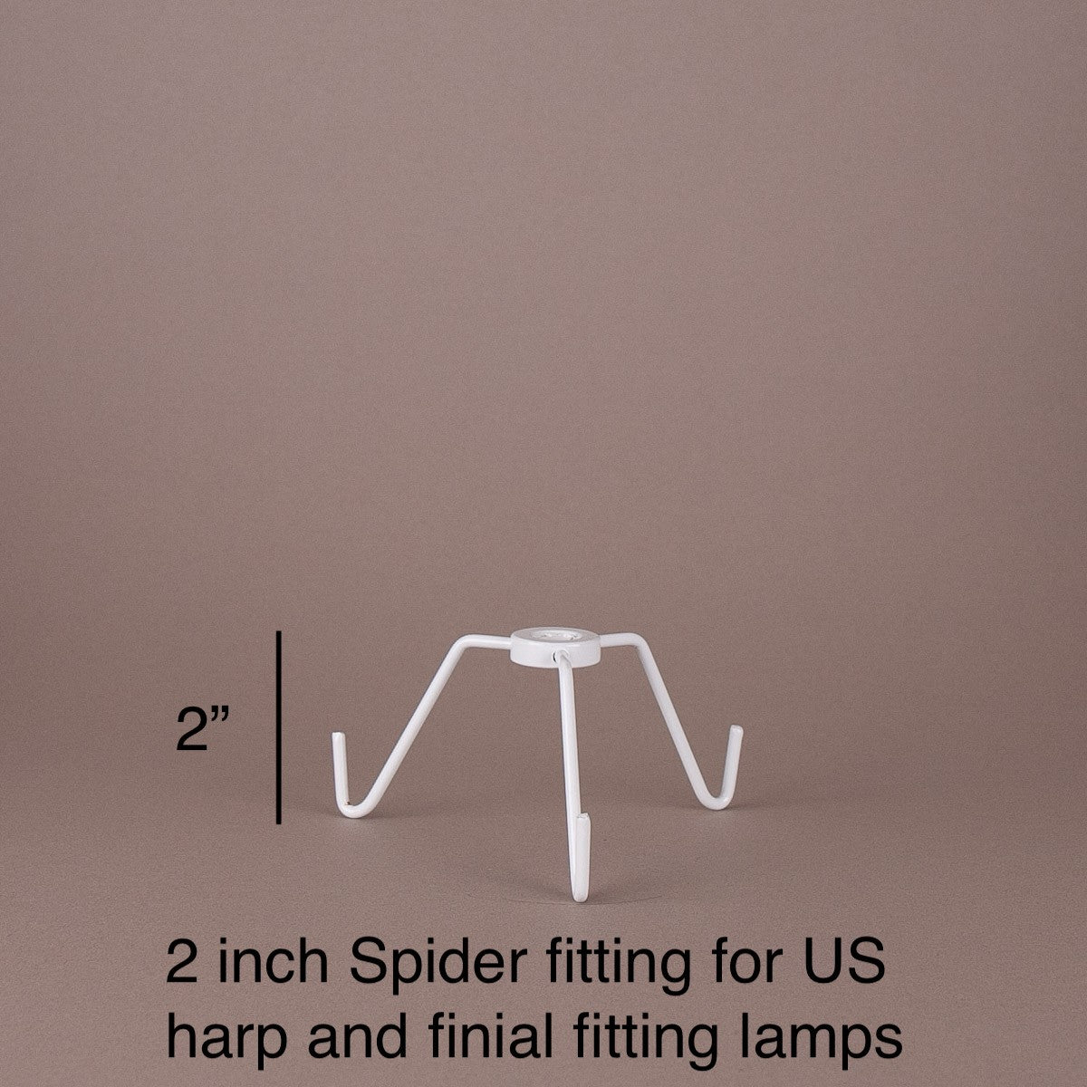 Nushka Lampshades 2 inch American Spider Fitting for US style fitting