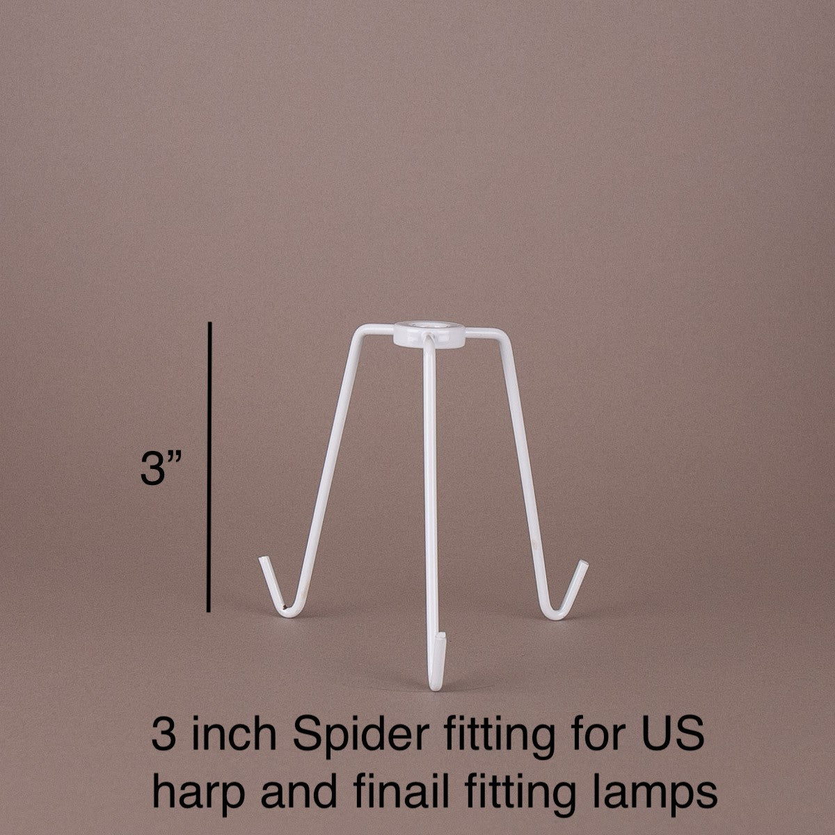 Nushka Lampshades 3 inch American Spider Fitting for US style fitting