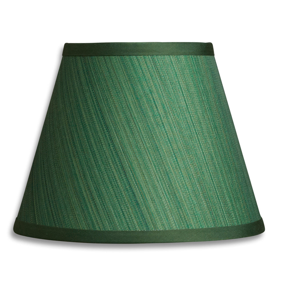 Nushka Lampshades 7 inch / 18 cm Green Horsehair and cotton lampshade