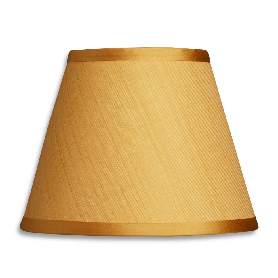 Nushka Lampshades 7 inch / 18 cm Yellow Horsehair and cotton lampshade