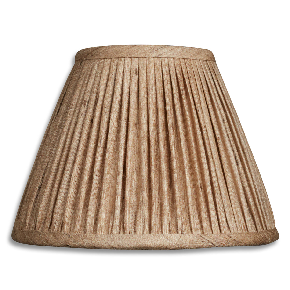 Nushka Lampshades 8 inch - 20 cm Raw silk plain french drum lampshade