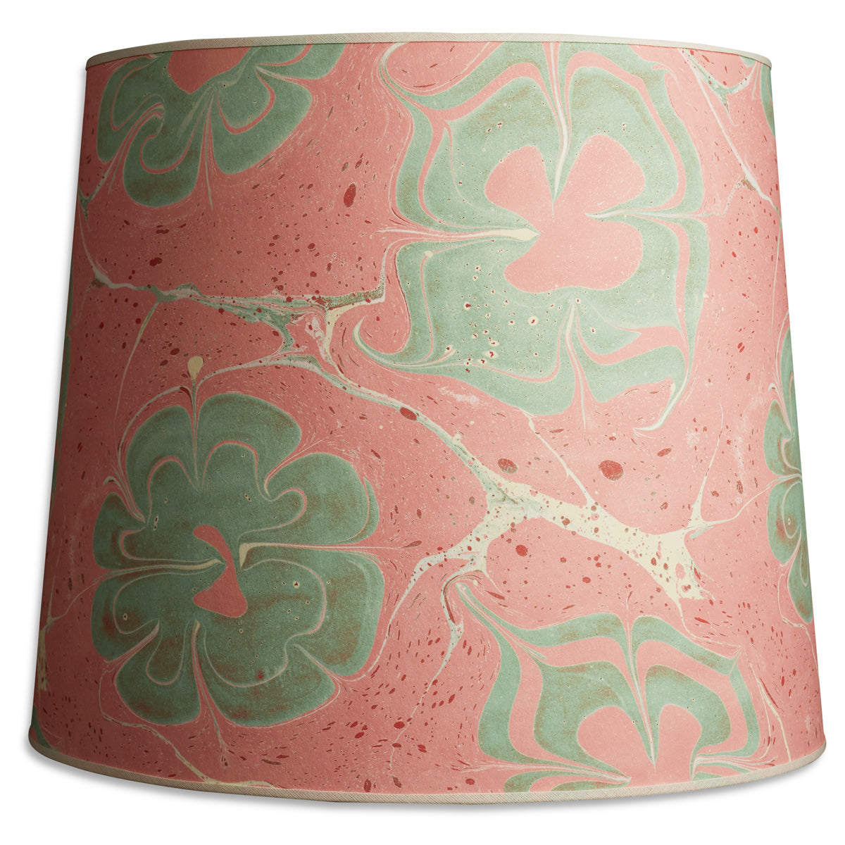 Nushka Lampshades Marbled paper lampshade - Pink