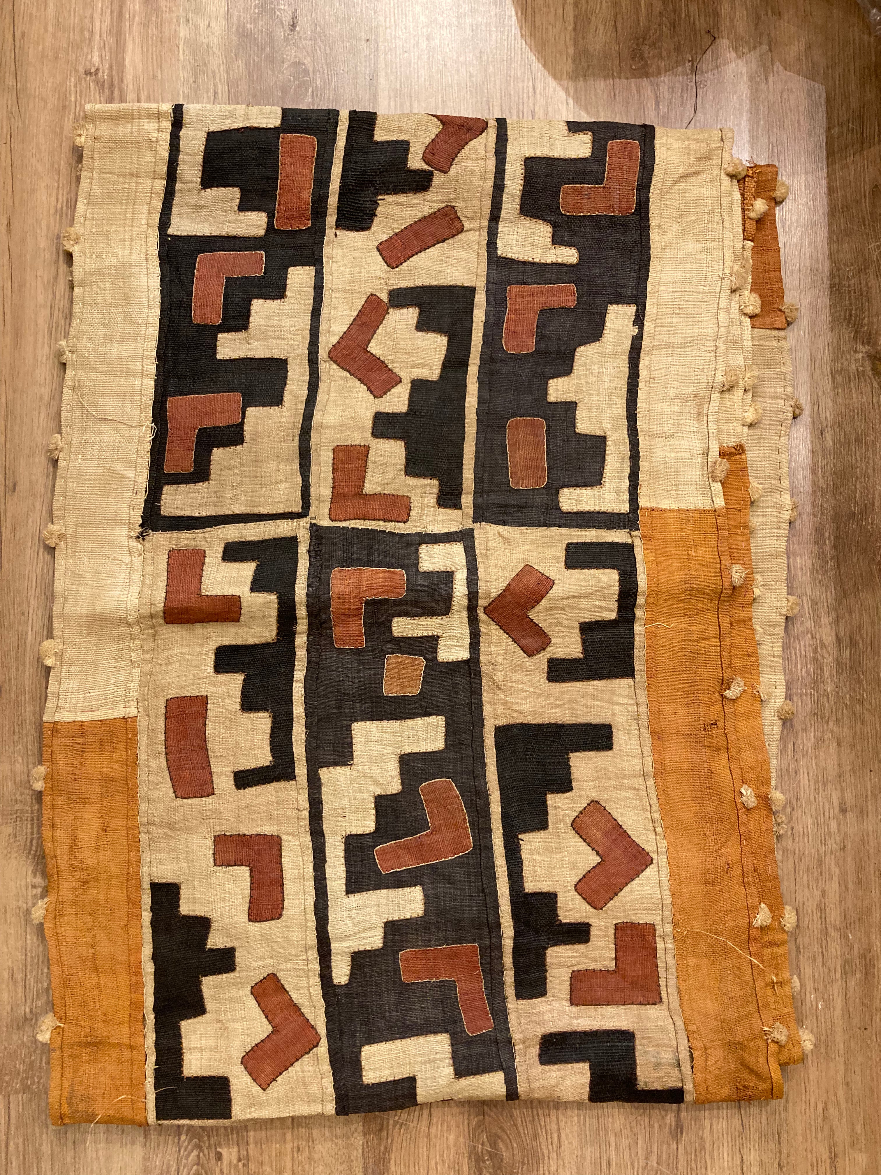 Nushka Textiles African Kuba cloth