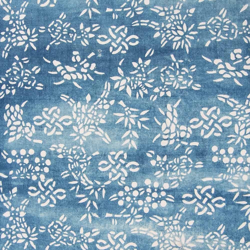 Nushka Textiles Vintage Chinese Indigo Fabric