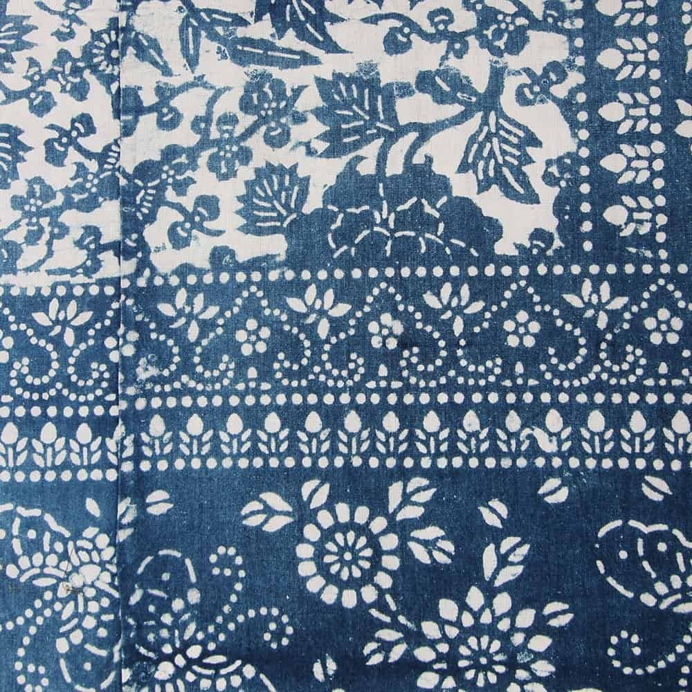 Nushka Textiles Vintage Chinese Indigo Fabric